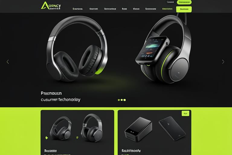 Projeto fictício Nexo Tech, exemplo de site para Tecnologia